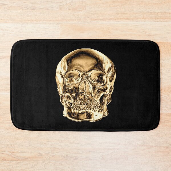 Item preview, skull gold mask designed and sold by cat poe.