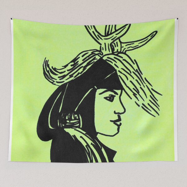 Item preview, Deer Woman - Spring Green Palette designed and sold by Niina  Niskanen.