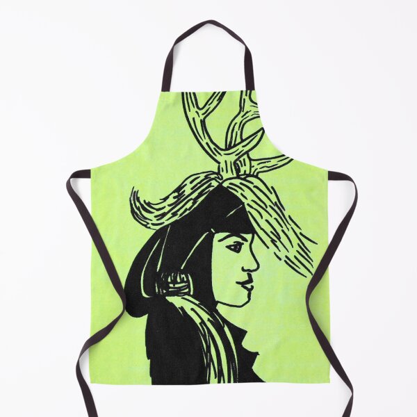 Item preview, Deer Woman - Spring Green Palette designed and sold by Niina Niskanen.