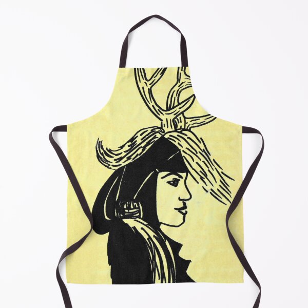 Item preview, Deer Woman - Warm Yellow Palette designed and sold by Niina Niskanen.