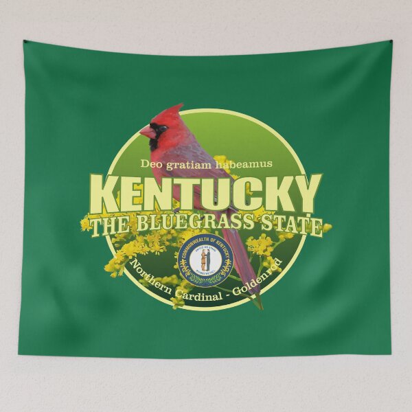Item preview, Kentucky (state bird & flower) designed and sold by curranmorgan.