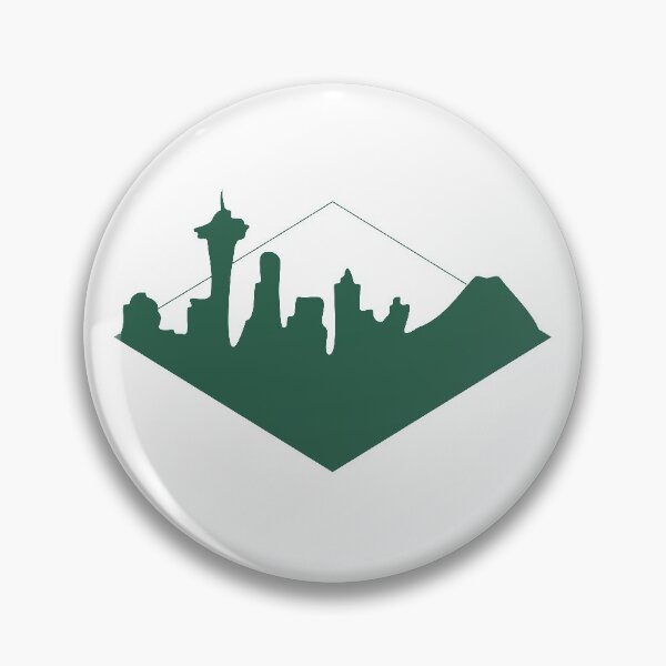 Item preview, Seattle Skyline - The Emerald City designed and sold by thecatsfractal.