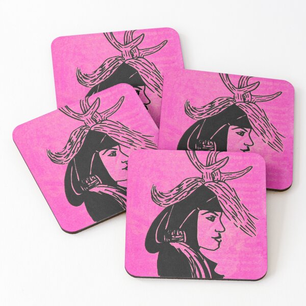 Item preview, Deer Woman - Bright Pink Palette designed and sold by Niina  Niskanen.