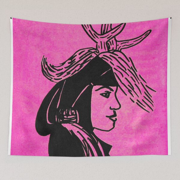 Item preview, Deer Woman - Bright Pink Palette designed and sold by Niina  Niskanen.