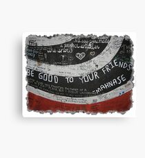 Elliott Smith Wall Canvas Print