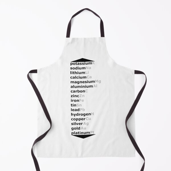 Item preview, Reactivity Series designed and sold by ChemisTees.