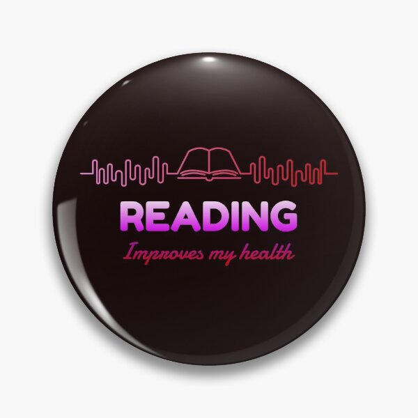Item preview, Reading improves my health. designed and sold by Evartdesign.