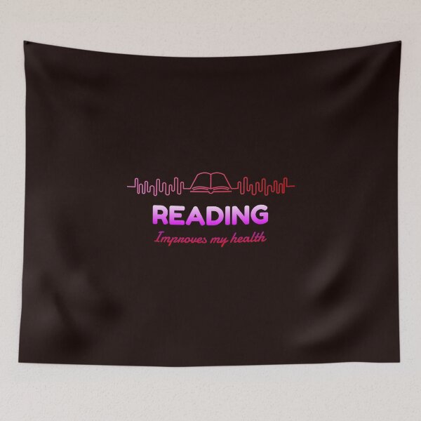 Item preview, Reading improves my health. designed and sold by Evartdesign.