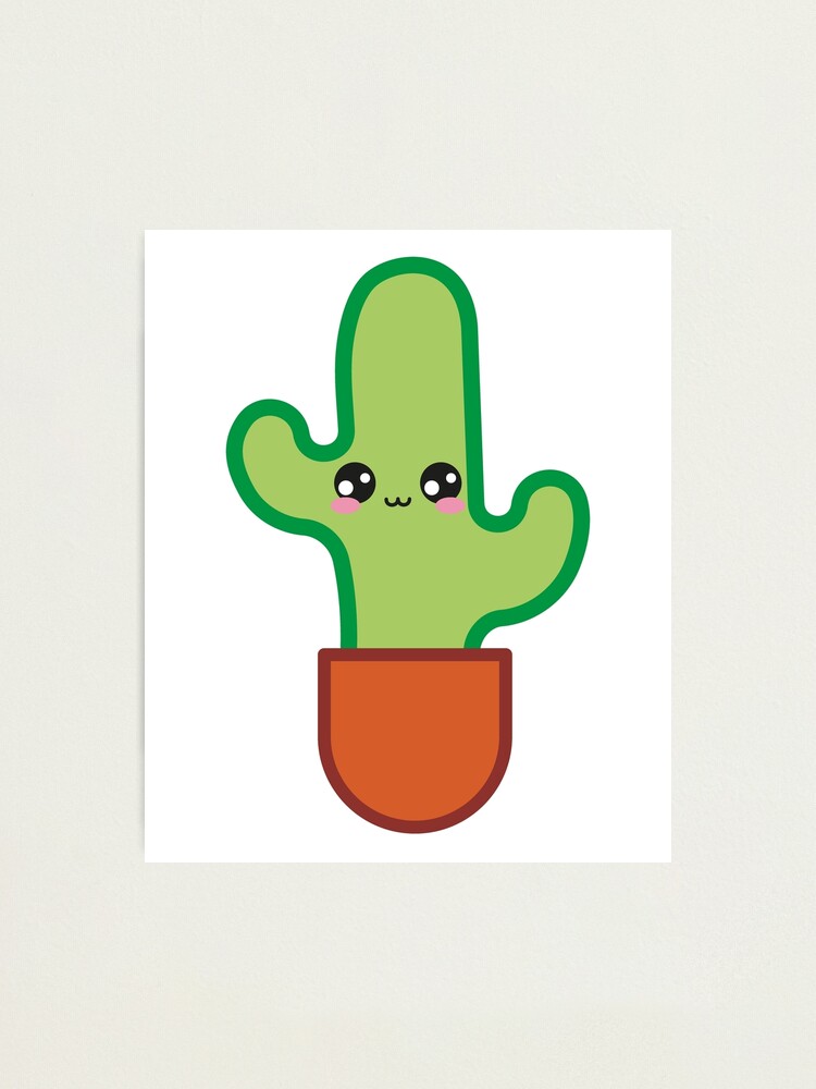 Cute Cactus Drawing Photo - Drawing Skill