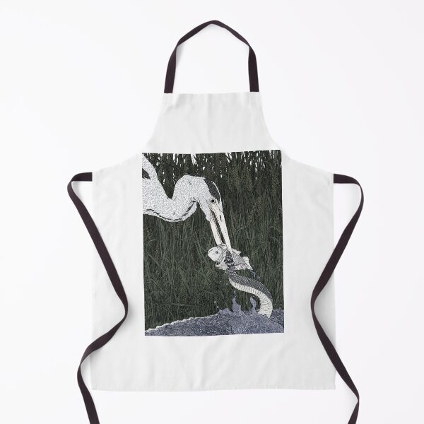 Item preview, The Heron, the Water Snake, and the Fish (color) designed and sold by wiqwac.