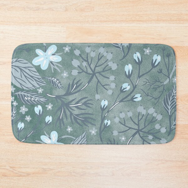 Item preview, Botanical Print in Smokey Blues designed and sold by Josephines-ZA.