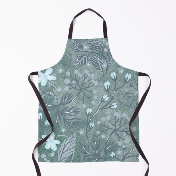 Item preview, Botanical Print in Smokey Blues designed and sold by Josephines-ZA.