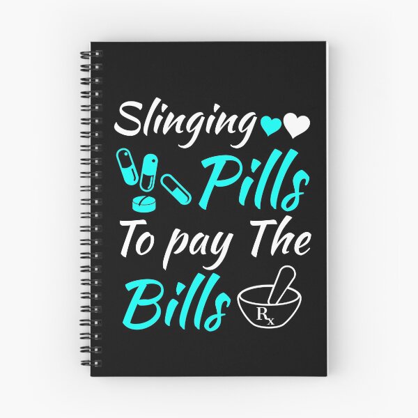 Item preview, Slinging Pills To Pay The Bills Funny Pharmacist designed and sold by Luna1Shop.