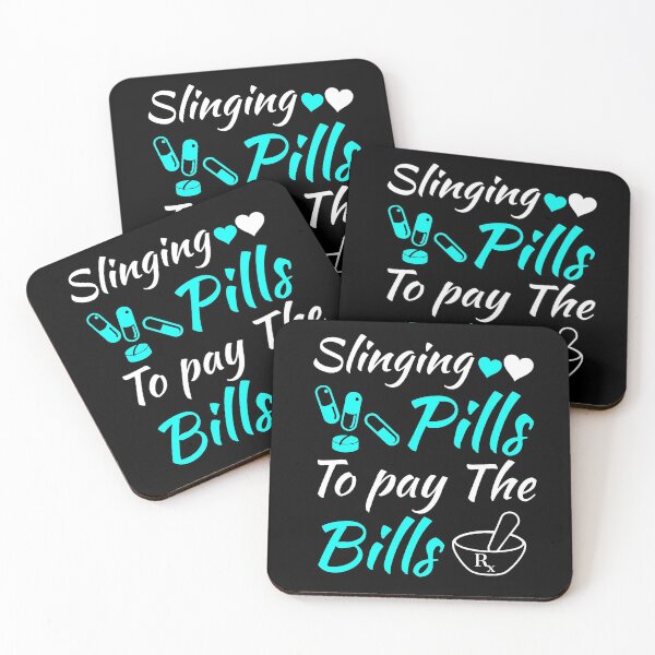 Item preview, Slinging Pills To Pay The Bills Funny Pharmacist designed and sold by Luna1Shop.