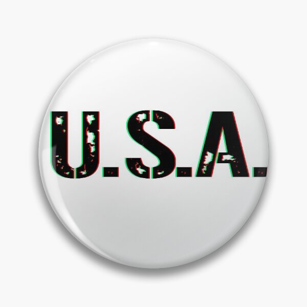 Artikelvorschau, USA Glitched entworfen und verkauft von MartianBCShop.
