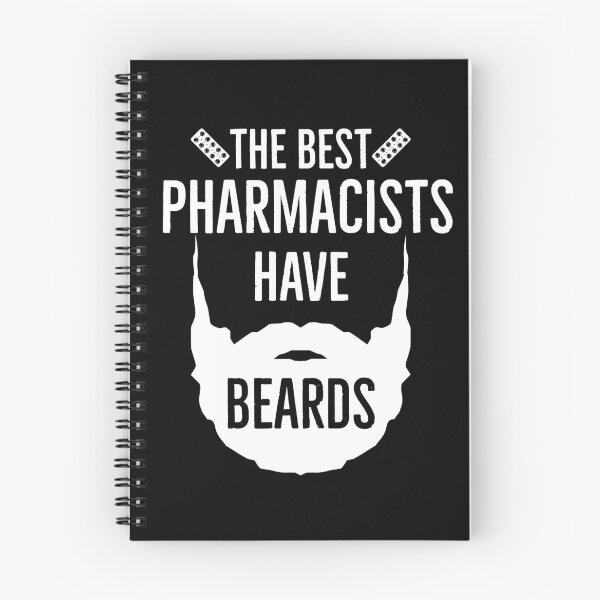 Item preview, The Best Pharmacists Have Beards designed and sold by Luna1Shop.