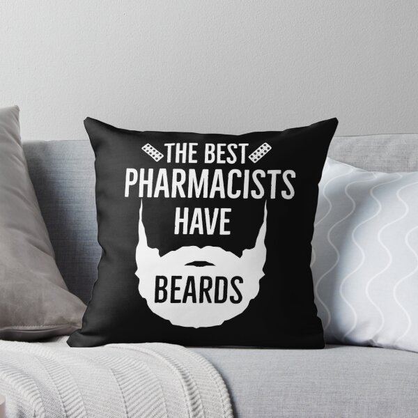 Item preview, The Best Pharmacists Have Beards designed and sold by Luna1Shop.