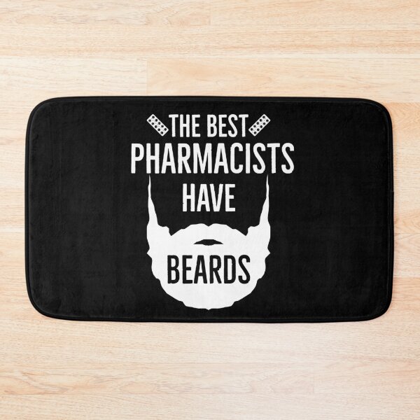 Item preview, The Best Pharmacists Have Beards designed and sold by Luna1Shop.