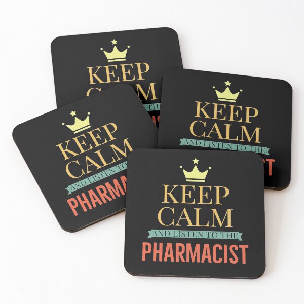 Item preview, Keep Calm And Listen To The Pharmacist designed and sold by Luna1Shop.