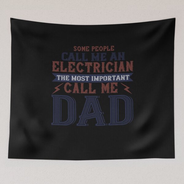 Item preview, Electrician Dad Gift designed and sold by dm4design.