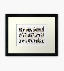 'Little Villains' Framed Print