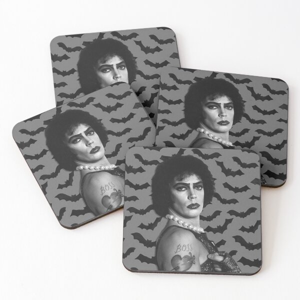 Item preview, Frank n Bats [Black and White] Tim Curry designed and sold by goon-squad.