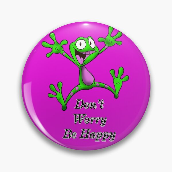 Item preview, Don't worry be happy designed and sold by Sonia Jones Art.