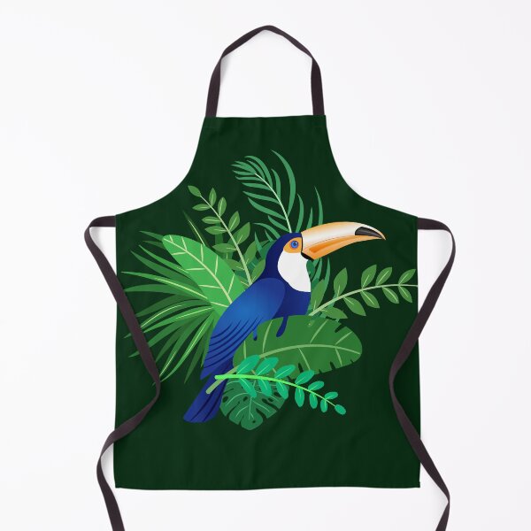 Item preview, tropical wild exotic bird toucan designed and sold by vidyaroul.
