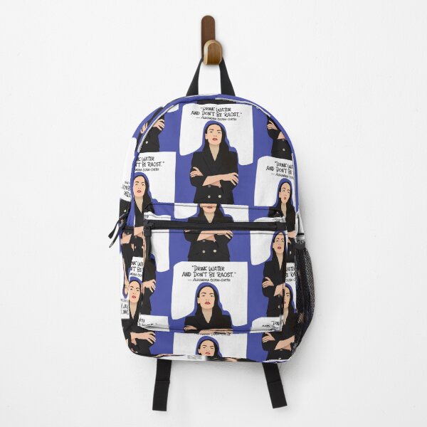 Item preview, Don't Be Racist AOC Sticker - Laptop, Water bottle + Car decal sticker- AOC Decal - Drink Water and Don't Be Racist - Don't be Racist - aoc designed and sold by GalleryArtField.