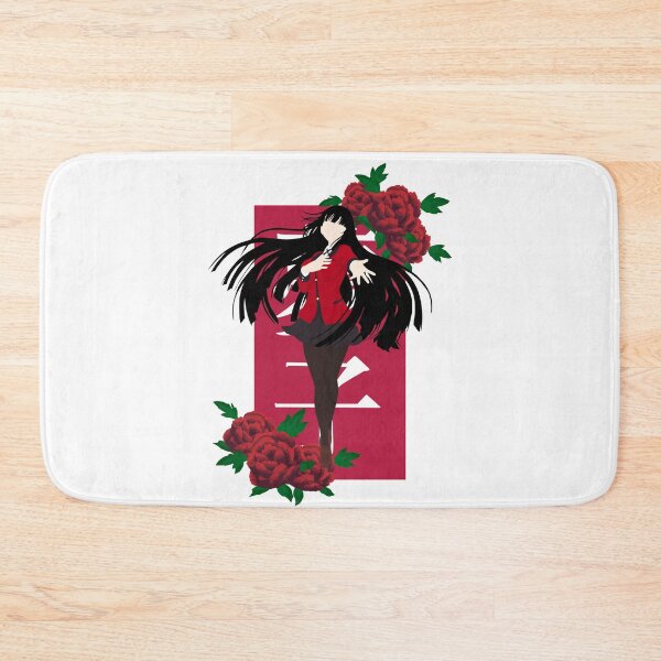 Item preview, Yumeko Jabami - Kakegurui minimalist anime print - floral version designed and sold by AnimeDesignX.