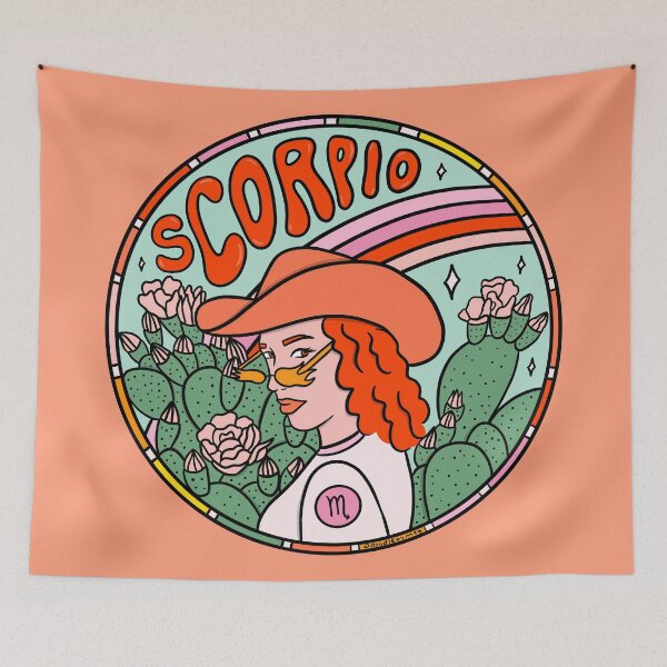 Item preview, Scorpio Cowgirl designed and sold by doodlebymeg.