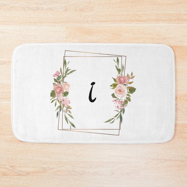 Item preview, Floral monogram letter i designed and sold by JustSeasons.