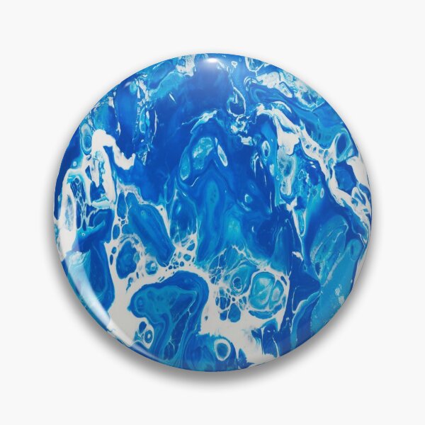 Item preview, Marbled Blue + White designed and sold by Dollfacedesign.