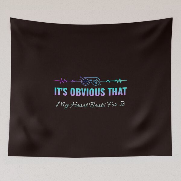 Item preview, Gaming. Its Obvious That My Heart Beats For It. designed and sold by Evartdesign.