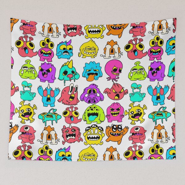 Item preview, Expression Cartoon Monsters  designed and sold by being trendy.