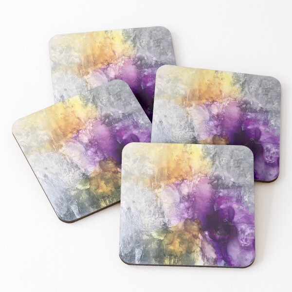 Item preview, purple and yellow designed and sold by therawcanvas.