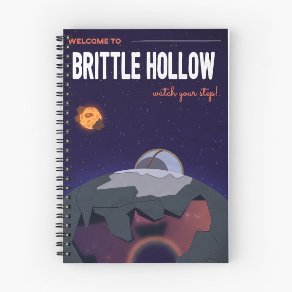 Item preview, Brittle Hollow Travel Poster designed and sold by SnowingRivers.