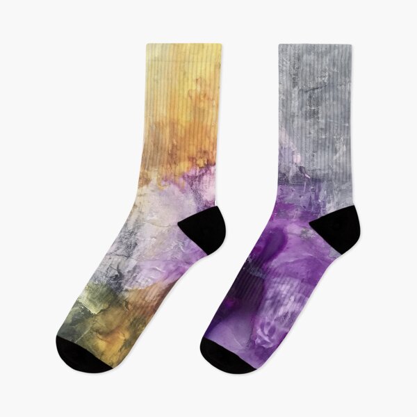Item preview, purple and yellow designed and sold by therawcanvas.