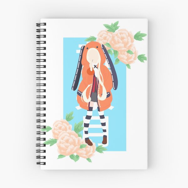 Item preview, Runa Yomozuki - Kakegurui minimalist anime print - floral version designed and sold by AnimeDesignX.