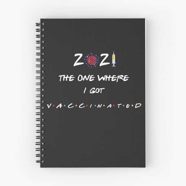 Item preview, 2021 The One Where I Got Vaccinated designed and sold by anantb.