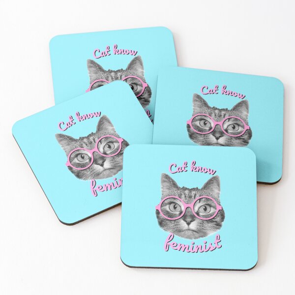 Item preview, Cat know feminist designed and sold by Purr95.