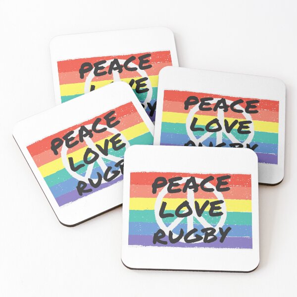 Artikelvorschau, Frieden. Liebe. Rugby entworfen und verkauft von TheGreenGoat.
