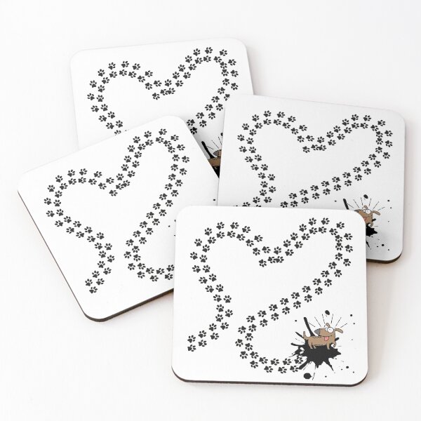 Item preview, Ink Dog Paw Prints  designed and sold by BeBetterDaily.