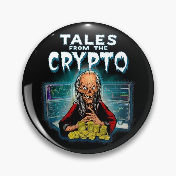Item preview, TALES FROM THE CRYPTO cryptocurrency BTC coin miner crypt keeper  designed and sold by Killer-Shirts.