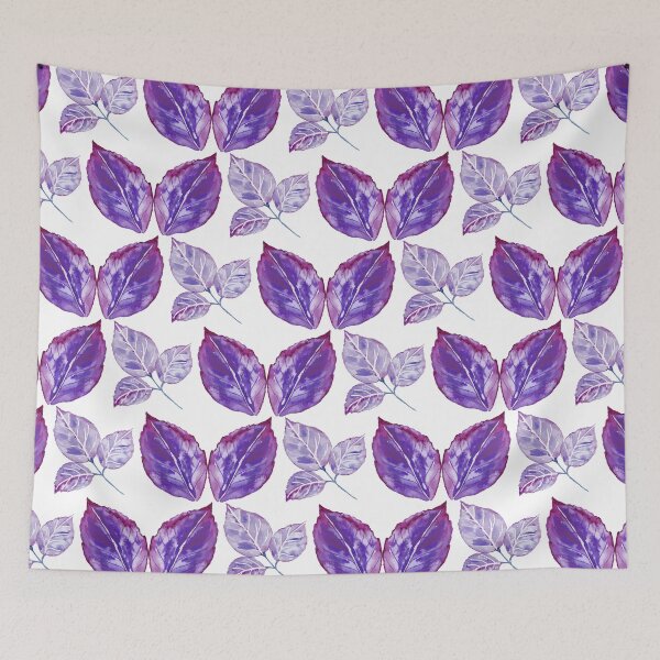 Item preview, Seam-less  Purple  floral Pattern designed and sold by seelya83.