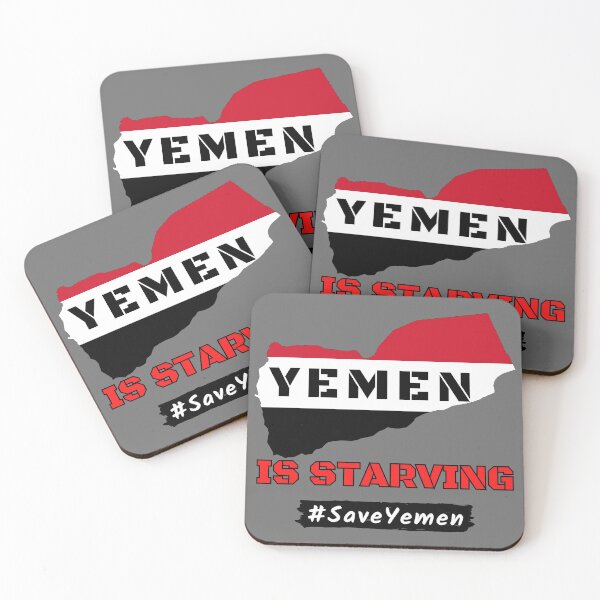 Item preview, Yemen is starving - Yemen map and flag colors designed and sold by Try-It.