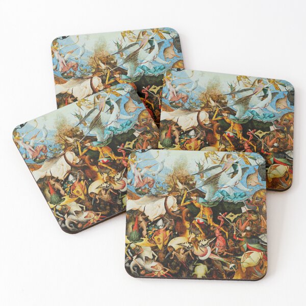 Item preview, The Fall of the Rebel Angels - Pieter Bruegel the Elder designed and sold by brushandframes.