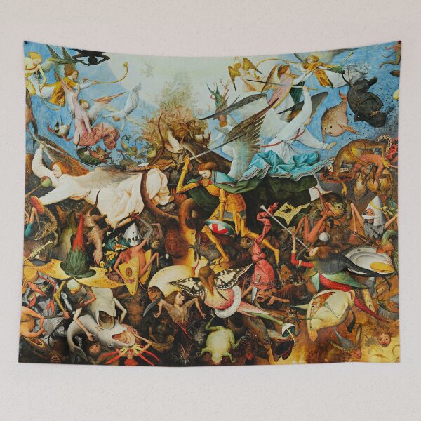 Item preview, The Fall of the Rebel Angels - Pieter Bruegel the Elder designed and sold by brushandframes.