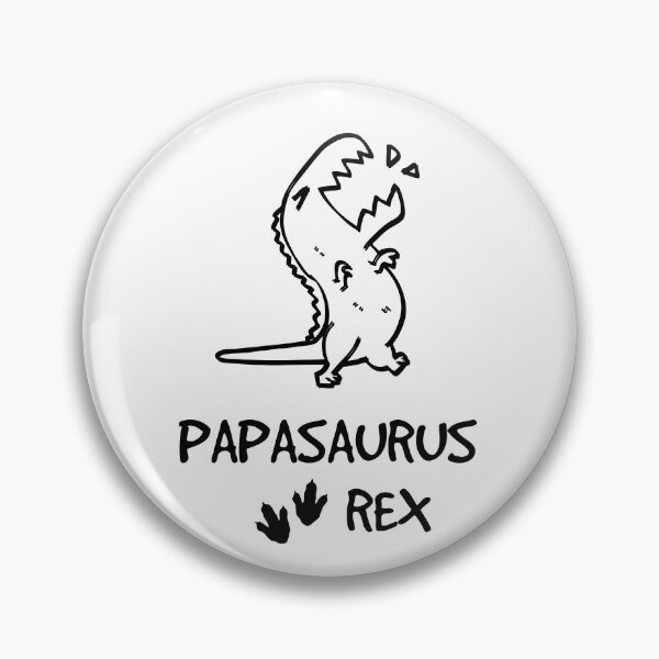 Item preview, Papasaurus Funny Daddy Dino Saurus designed and sold by 74ninetees.