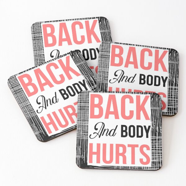 Item preview, Back And Hurts designed and sold by Style2Vie.